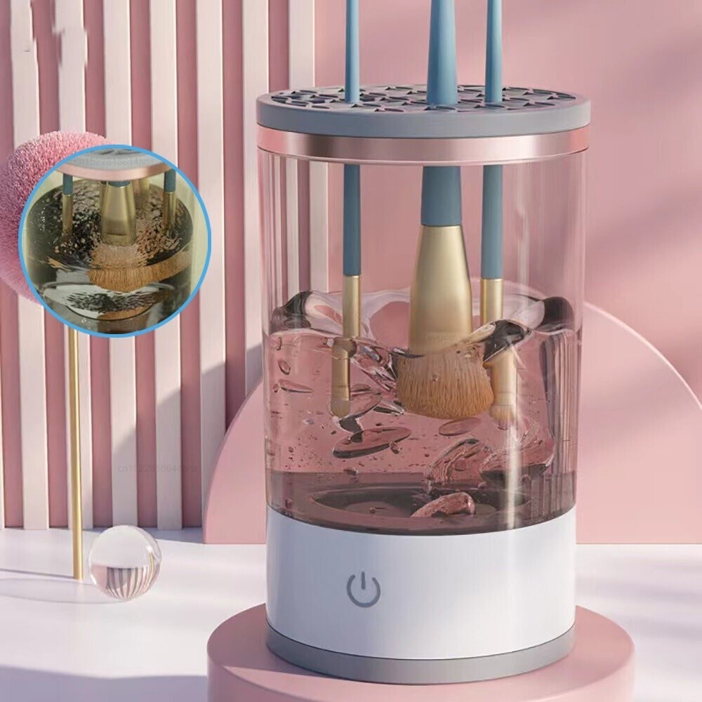 Aparat za čisćenje četkica za šminku